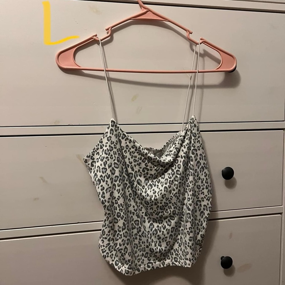 Cheetah tank top